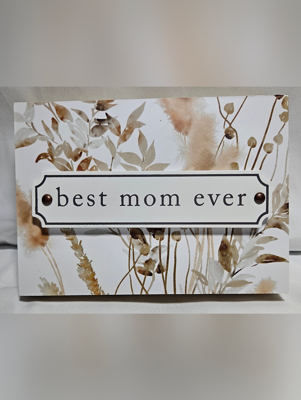 Best Mom Ever Wooden Decor NEW